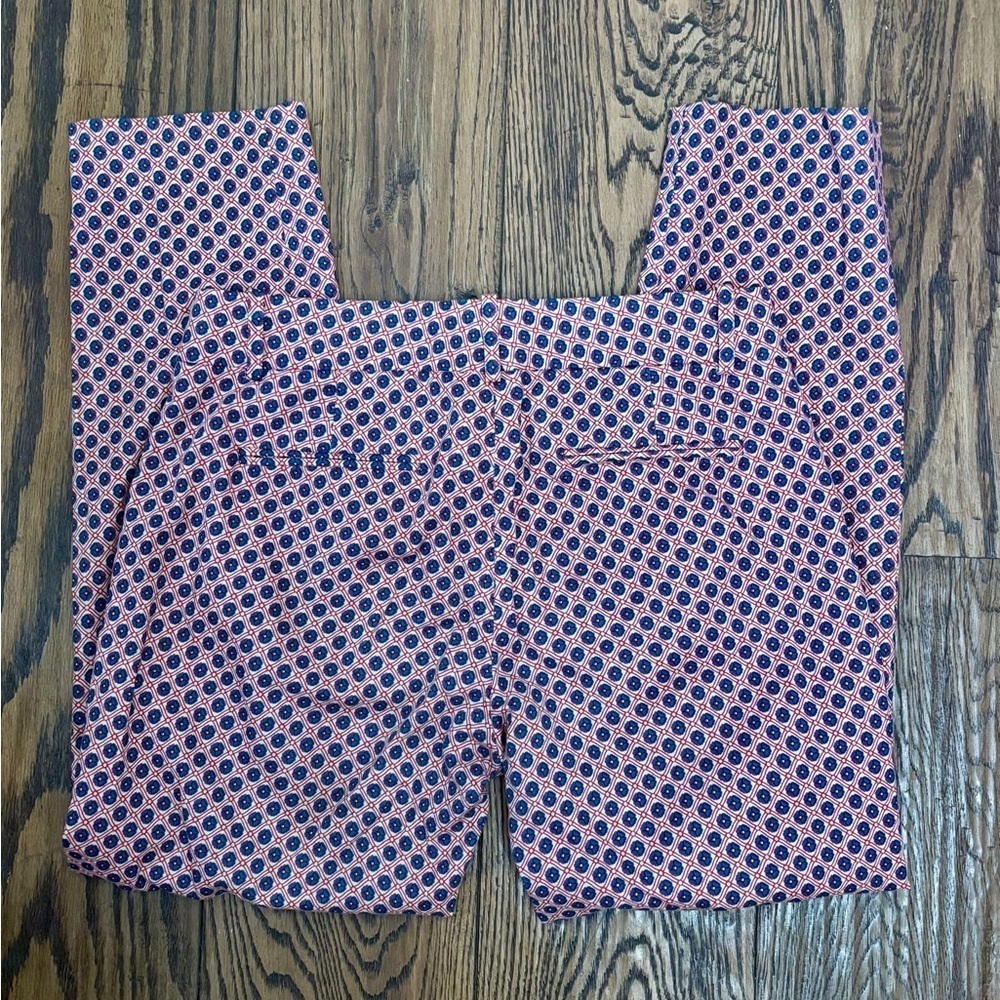 J. Crew Patterned Cafe Capri Pants - Picture 4 of 8